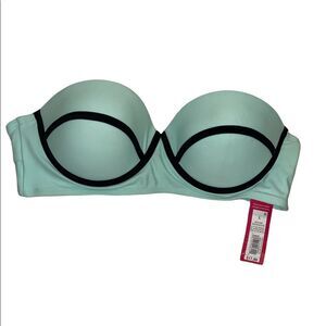 Strapless NWT push-up bathing suit top